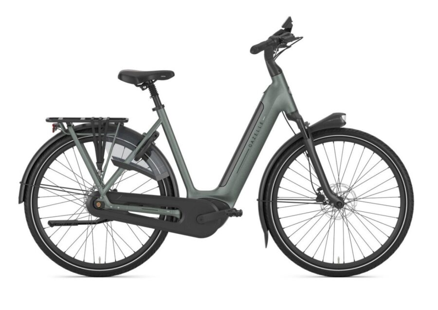 Gazelle Grenoble C8+ 540wh Dames Twilight Green Mat 49-61 2025