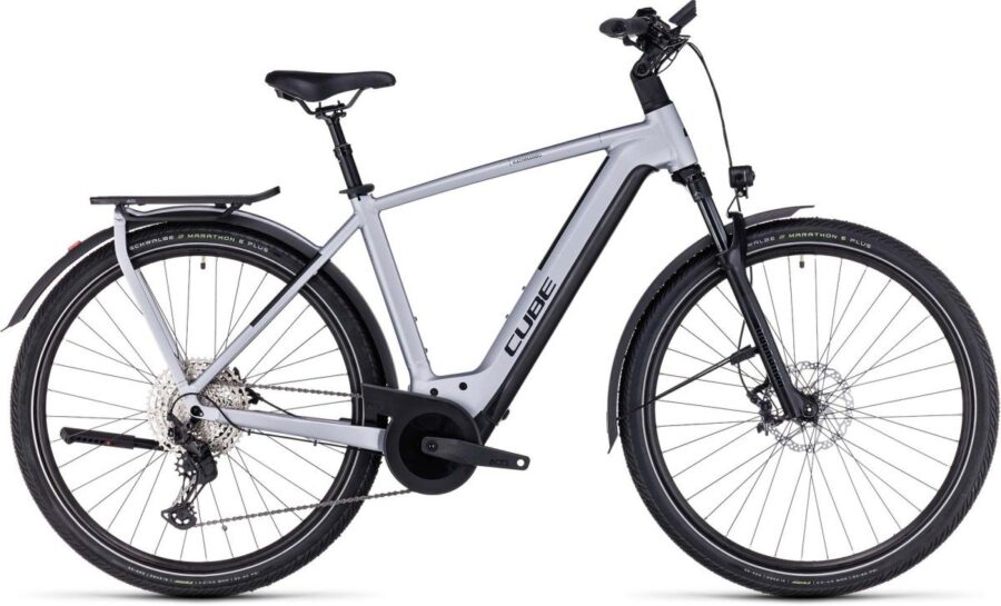 Cube Kathmandu Hybrid Slx 750 Heren Polarsilver/black 50cm S