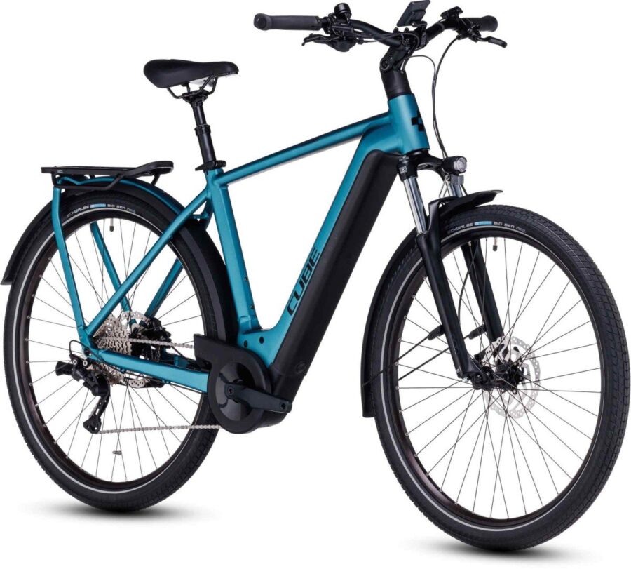 Cube Kathmandu Hybrid One 750 Heren Blue/black 54cm