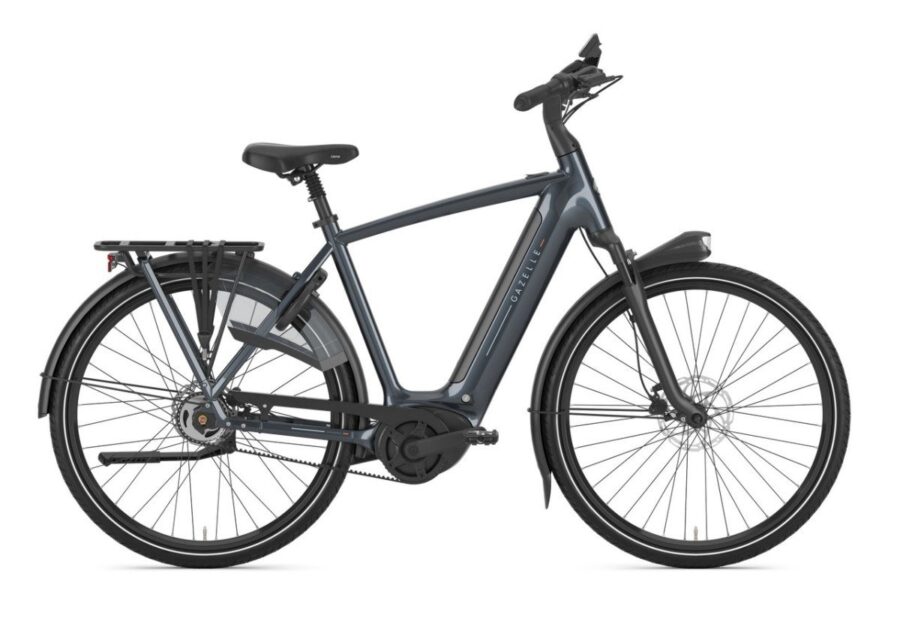 Gazelle Grenoble C5 Hmb 600wh Heren Anthracite Grey Glans 53-61 2025