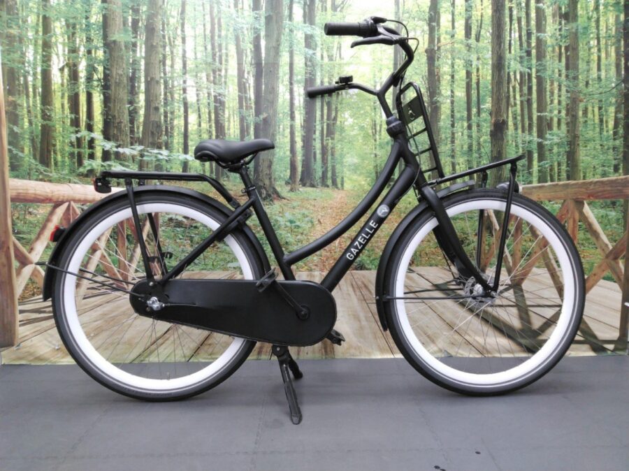 Gazelle Puurnl Dames Black Mat 46cm 2020