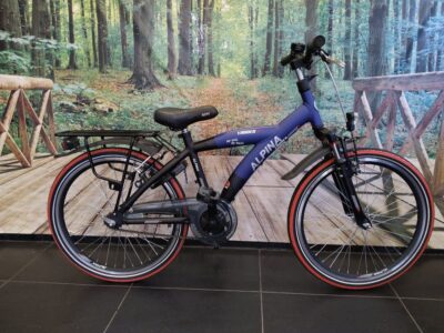 Alpina Yabber 22 Jongens Blauw Matt 22" 2024