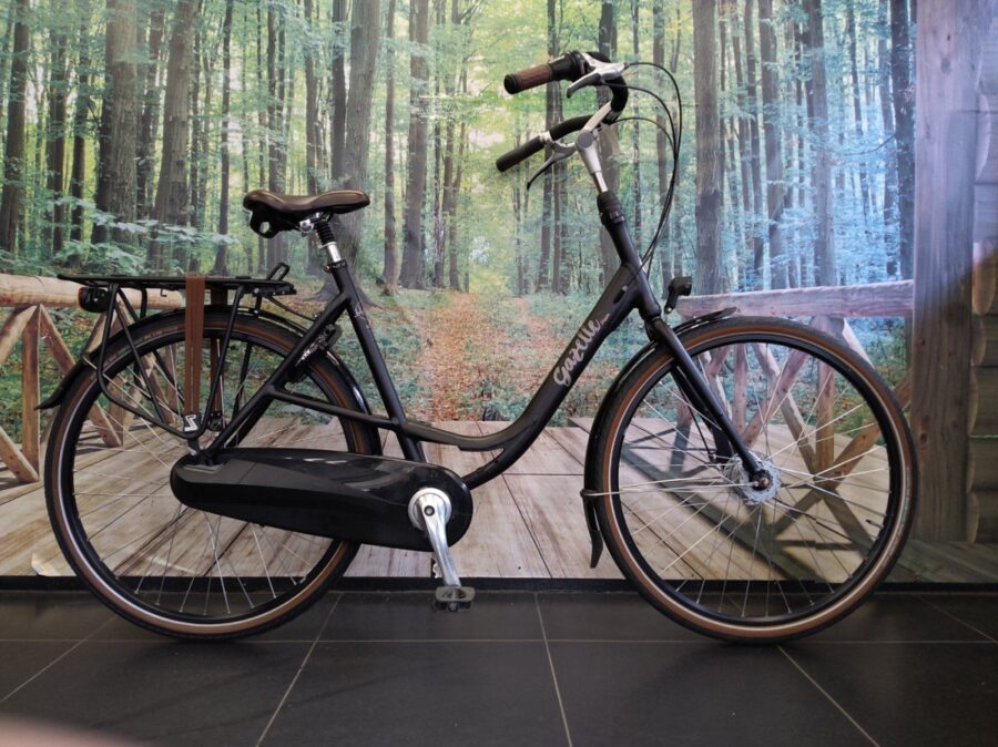 Gazelle Bloom Dames Zwart 57cm 2015