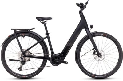 Cube Kathmandu Hybrid C:62 Dames Carbon/black Eel 54cm Eem 2025