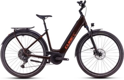 Cube Touring Hybrid Pro 625 Dames Cinnamon/orange Ee54 54cm Ee54 2025