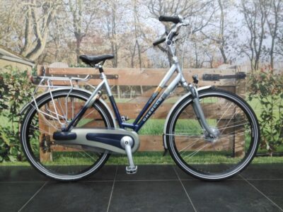 Gazelle Orange Ltd Dames Blauw/zilver 57cm