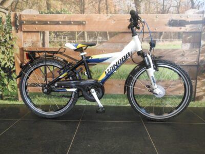 Winora Bandito Y 20 3g Imotion Zwart/wit/cyaan 31cm