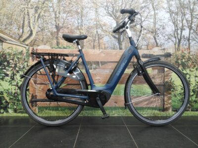 Gazelle Grenoble C8 &nbsp; Hmb Connect&nbsp;l57 Mallard Bl Dames Mallard Blue Mat 57cm