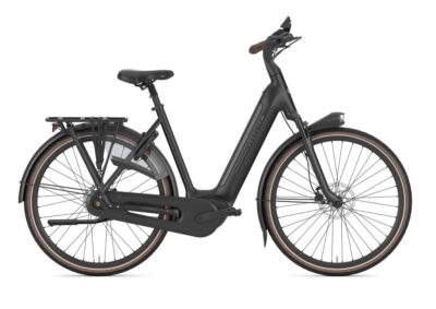 Gazelle Grenoble C8+ Dames Black Mat 57cm 2026