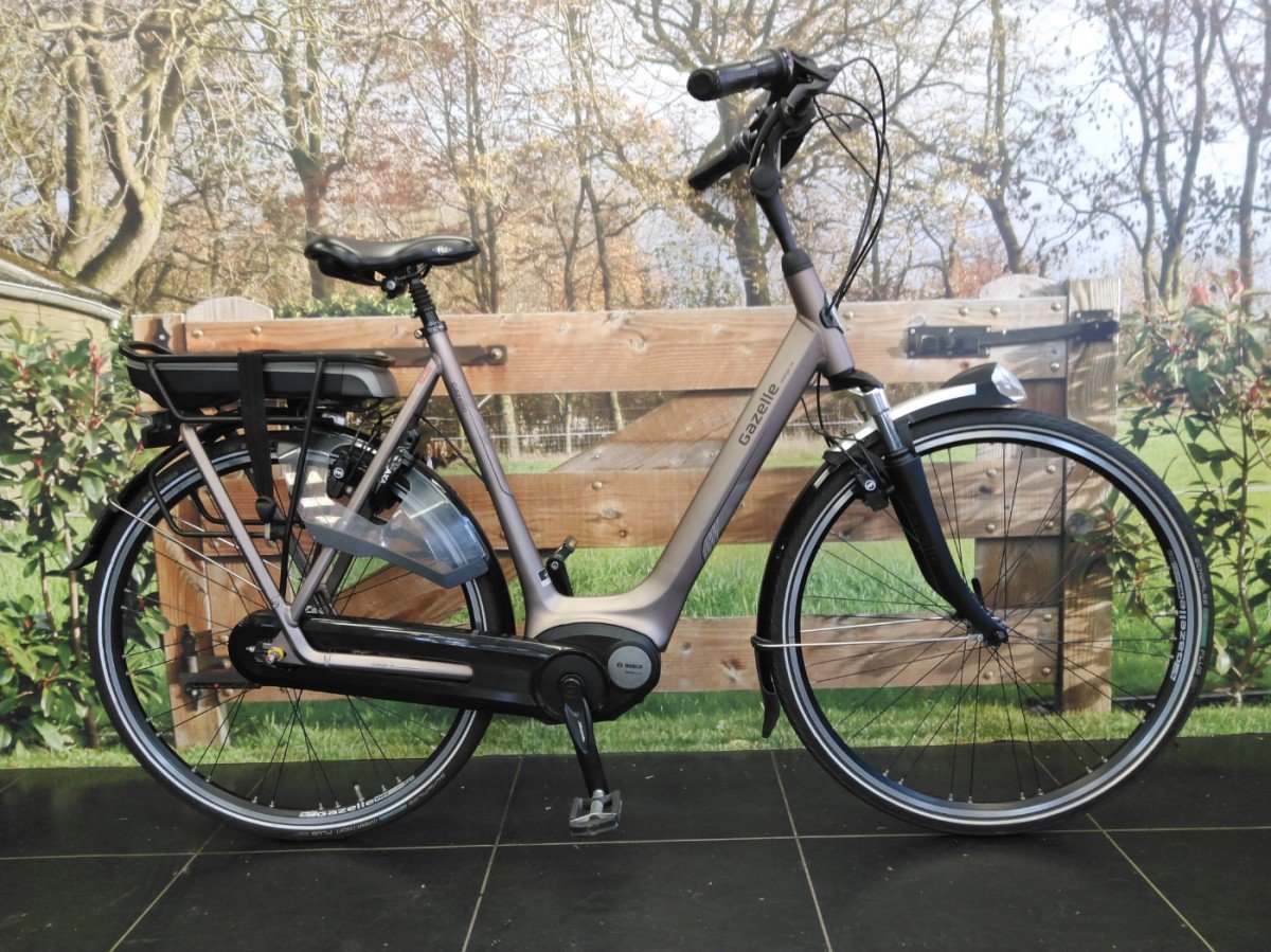 Gazelle Orange Dames Monotube Titaan 61cm