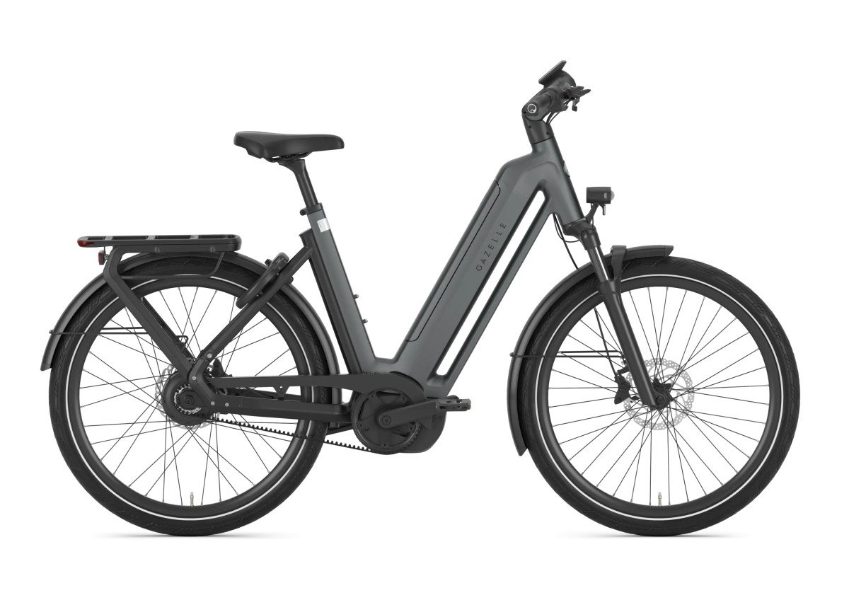 Gazelle Eclipse C380 Dames Anthracite Grey Mat Div. Maten 2027