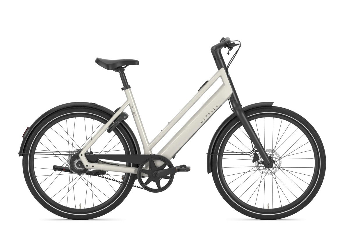 Gazelle Curb C1 Dames Ivory White Glans Div. Maten 2027
