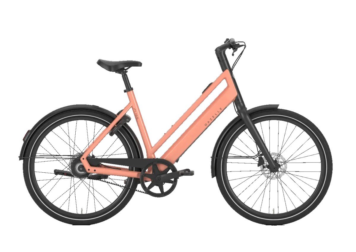 Gazelle Curb C1 Dames Soft Peach Glans Div. Maten 2027